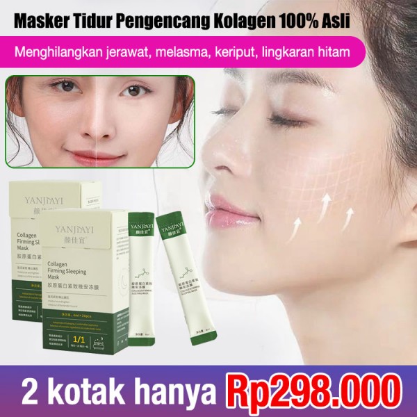 Masker Tidur Kolagen NO-WASH-Beli 1 Ambil 1