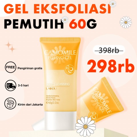 Bleaching Whipped Scrub Facial Body Scrub Exfoliating Gel Pemutih Kulit Pembersih