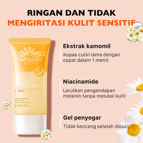 Bleaching Whipped Scrub Facial Body Scrub Exfoliating Gel Pemutih Kulit Pembersih