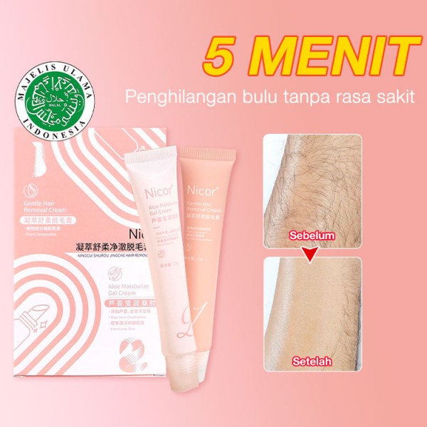 Set Krim Penghilang Rambut Kelas Salon K..