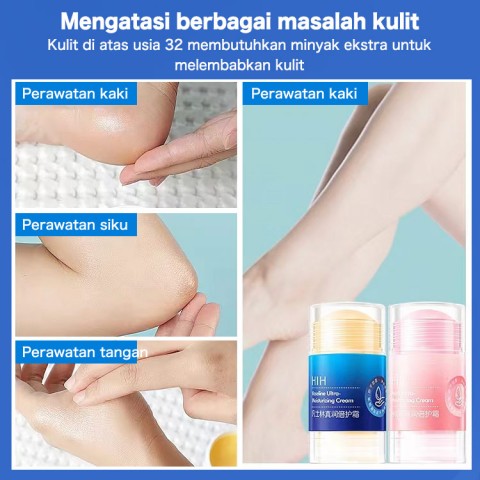 Stik Pelembab Vaseline Peach-Mengatasi persendian tangan dan kaki yang pecah-pecah/terkelupas/hitam-TT