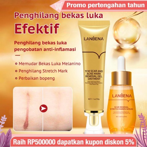 Scar Remover Gel Cream Perawatan Jerawat Whitening Moisturizer Serum Perawatan Kulit