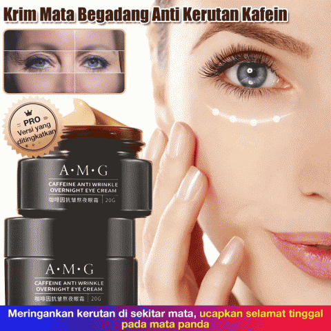 Krim Mata Begadang Anti Kerutan Kafein