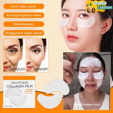 Kolagen Larut Dalam Air Di Bawah Masker Mata