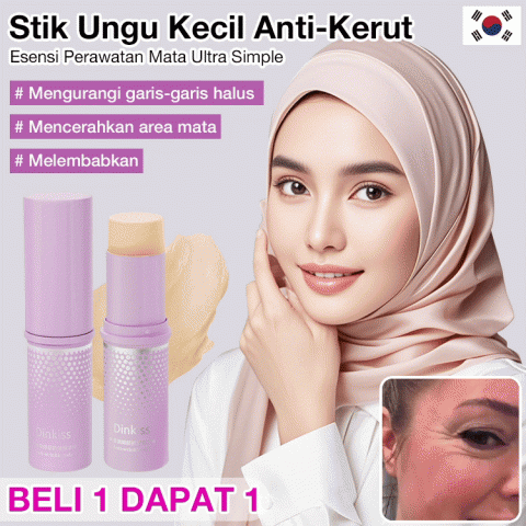 Tongkat Ungu Kecil Anti-Kerut