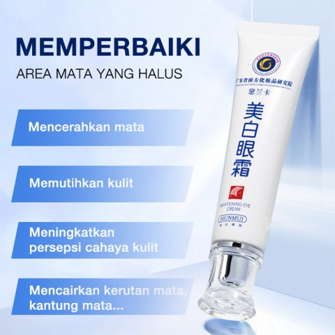 Mengencangkan krim mata pemutih anti kerut