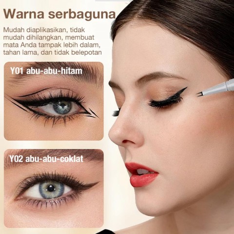 Pensil Bulu Mata Ujung Ganda