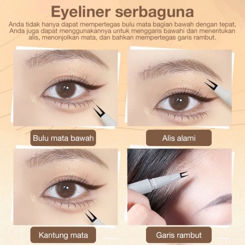 Pensil Bulu Mata Ujung Ganda