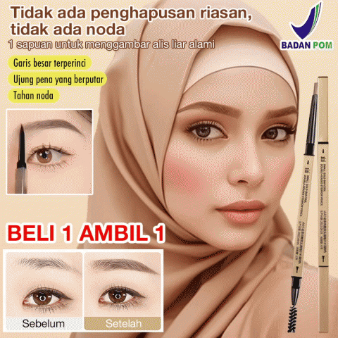 Pensil alis tahan air 24 jam