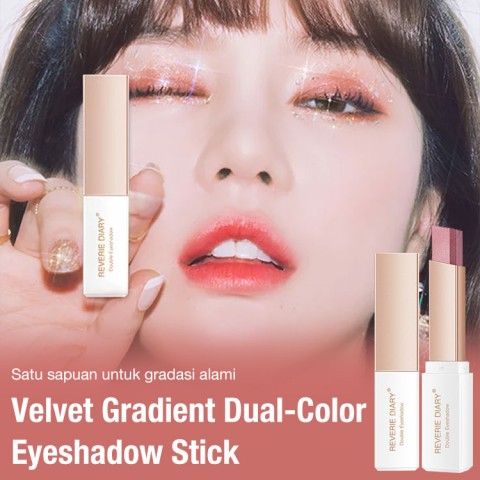 Stik Eyeshadow Dua Warna Gradien Velvet