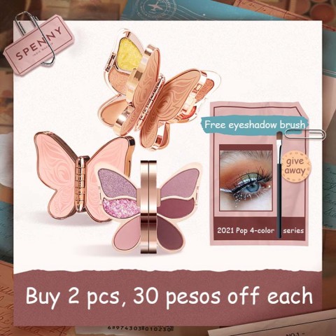 Dancing Butterfly eyeshadow palette 4-color series