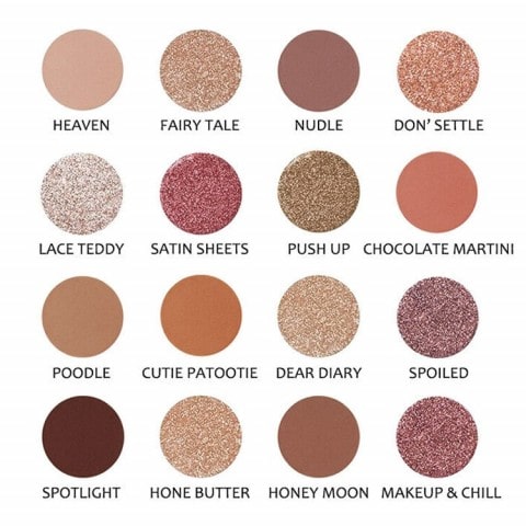 16-Color Pumpkin Smokey Eyeshadow Palette