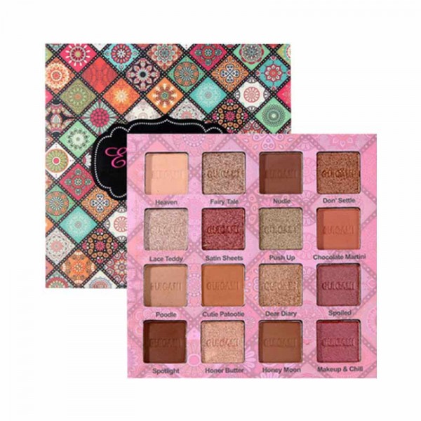 16-Color Pumpkin Smokey Eyeshadow Palette