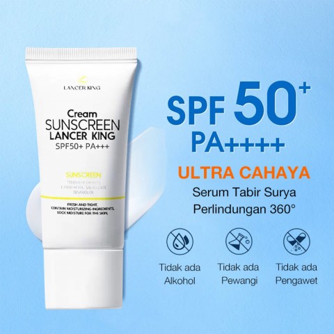 Lotion tabir surya isolasi