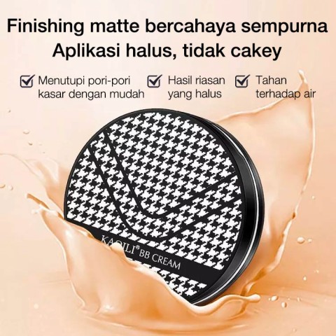 Gratis 2 isi ulang - Houndstooth pelembab bantal udara BB CC cream Concealer foundation make-up