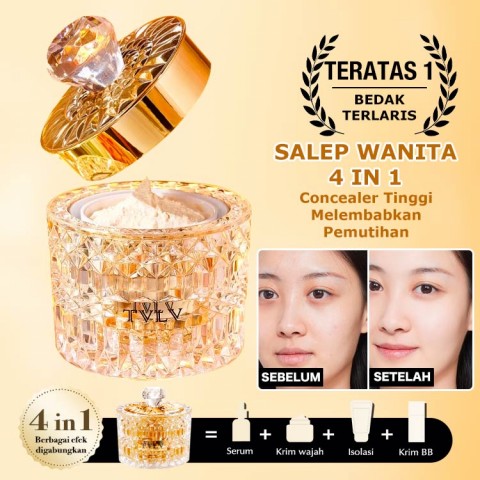 Salep wanita 4 in 1-Concealer Tinggi, Melembabkan dan memutihkan