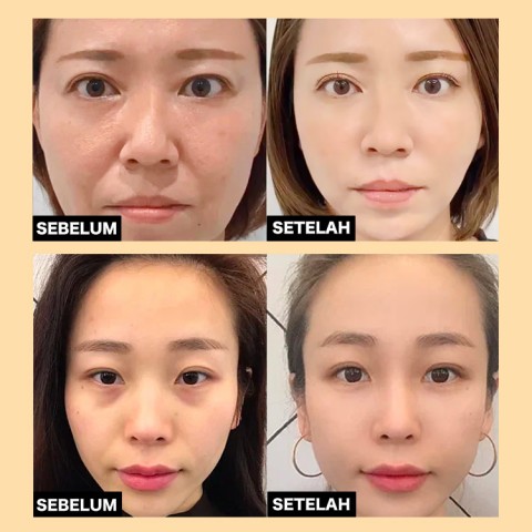 Salep wanita 4 in 1-Concealer Tinggi, Melembabkan dan memutihkan