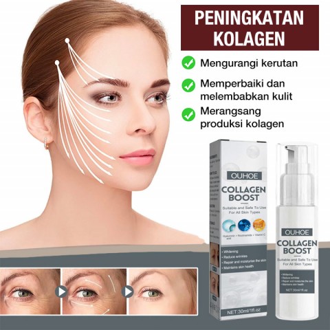 Serum Wajah Anti Penuaan Peningkat Kolagen Tingkat Lanjut