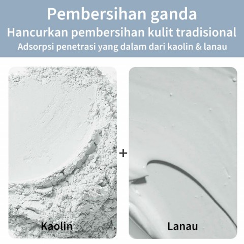 Masker lumpur pembersih-Mengecilkan pori-pori dan menghilangkan komedo