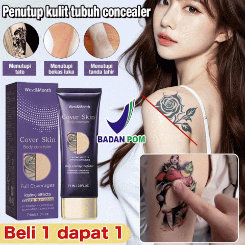 Penutup kulit tubuh concealer