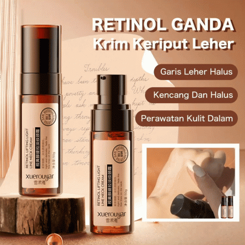 Krim Keriput Leher Retinol Ganda