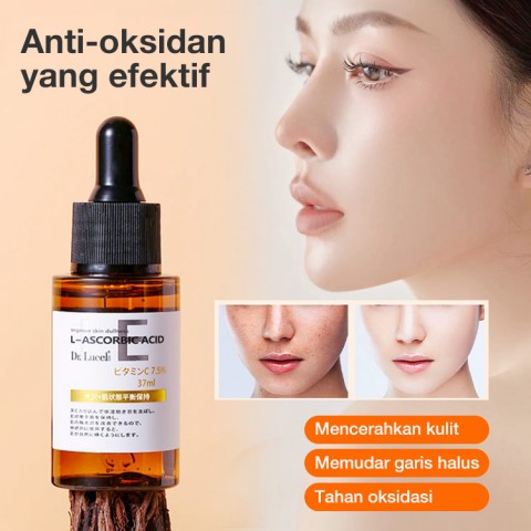 L-Ascorbic Acid Whitening Gloss Perawatan Kulit Combo