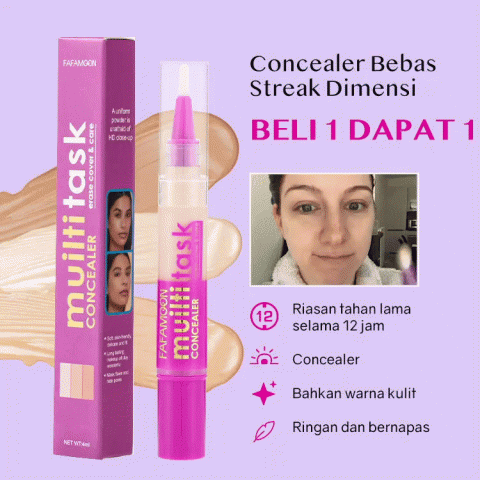 Concealer Bebas Streak Dimensi