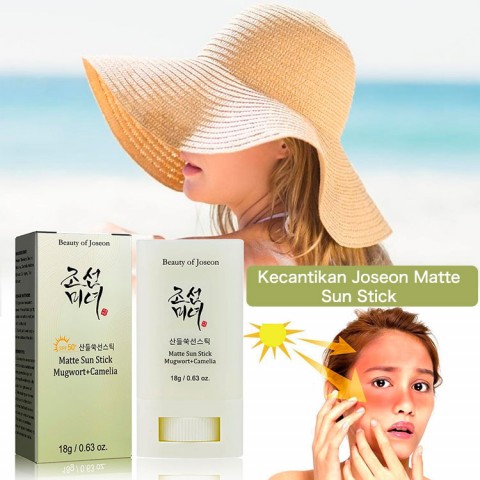 Kecantikan Joseon Matte Sun Stick : Mugwort + Camelia