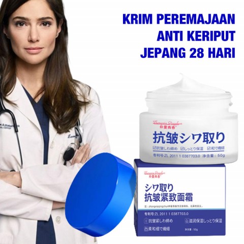 Krim peremajaan anti keriput Jepang 28 hari