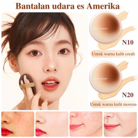 All Day Makeup Holding Ice American Cushion Foundation-12 jam pengontrol minyak tahan lama, cakupan 3x