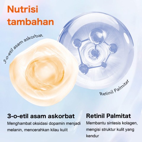 Pagi C Malam Vitamin C Kombinasi Esensi Peremajaan Mencerahkan Pelembab Pelembab Meningkatkan Esensi Kulit Berjerawat