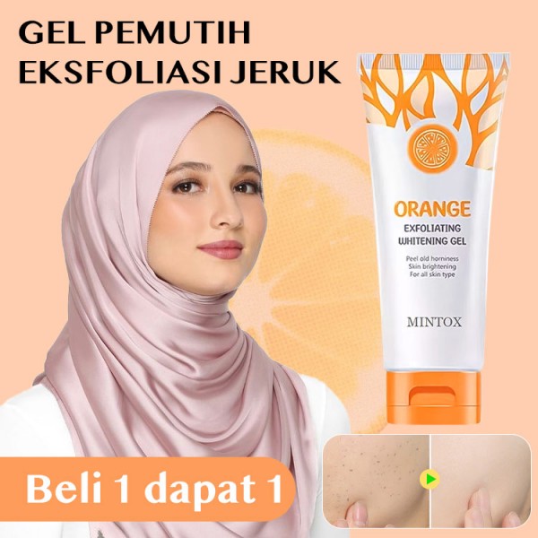 Tersedia untuk seluruh tubuh - gel pembersih eksfoliasi - eksfoliasi, menghilangkan komedo, membersihkan pori-pori