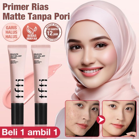 Primer Rias Wajah Matte Tanpa Pori
