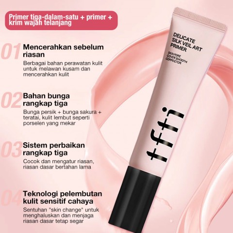 Primer Rias Wajah Matte Tanpa Pori