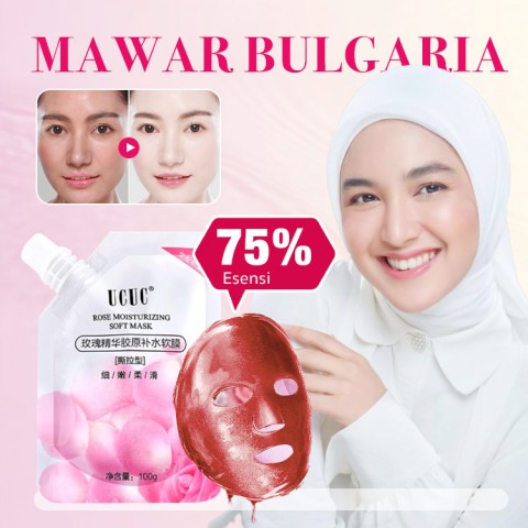 Rose Soft Mask Untuk salon kecantikan - Melembabkan, memutihkan dan mencerahkan