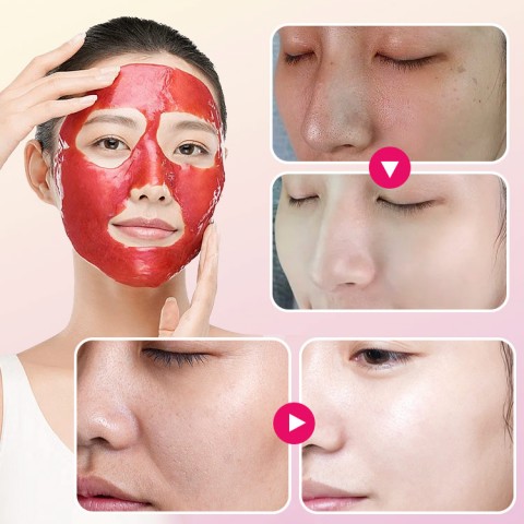 Rose Soft Mask Untuk salon kecantikan - Melembabkan, memutihkan dan mencerahkan