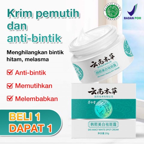 Krim pemutih dan anti bintik