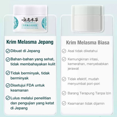 Krim pemutih dan anti bintik