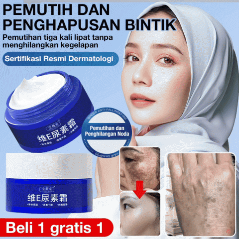 Krim Pemutih dan Anti-Flek Hitam Vitamin E