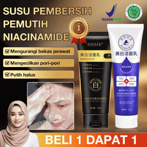 Susu Pembersih Niacinamide Pemutih