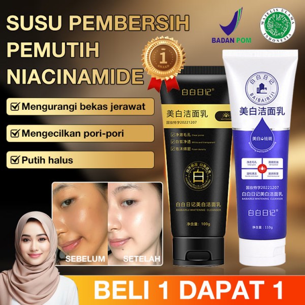Susu Pembersih Niacinamide Pemutih