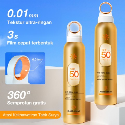 Semprotan tabir surya SPF50