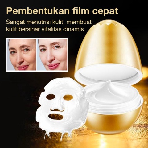 Masker Kulit Telur Ragi