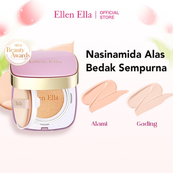 Ellen Ella Niacinamide Flawless Glow CC Cushion