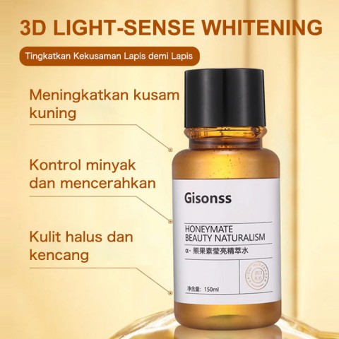 Arbutin glowing toner-Meningkatkan kusam dan mencerahkan warna kulit