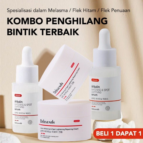 DEleventh Arbutin Brightening Serum + Cr..