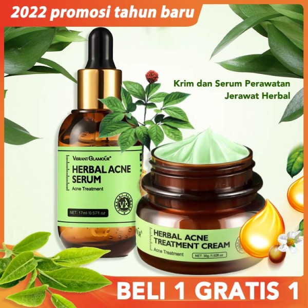 Krim dan Serum Perawatan Jerawat Herbal-..