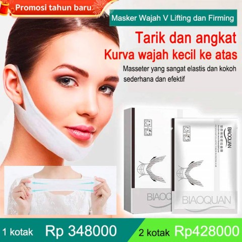 Mengangkat Firming V Masker Wajah