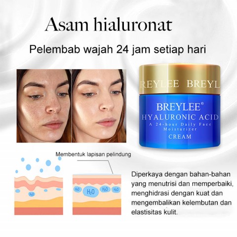 BREYLEE Krim Wajah Retinol Anti Kerut Vitamin C Krim Asam Hyaluronic