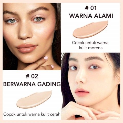 Japan Lasting Concealer Small Silver Tube BB Cream-1 buah hanya Rp228000